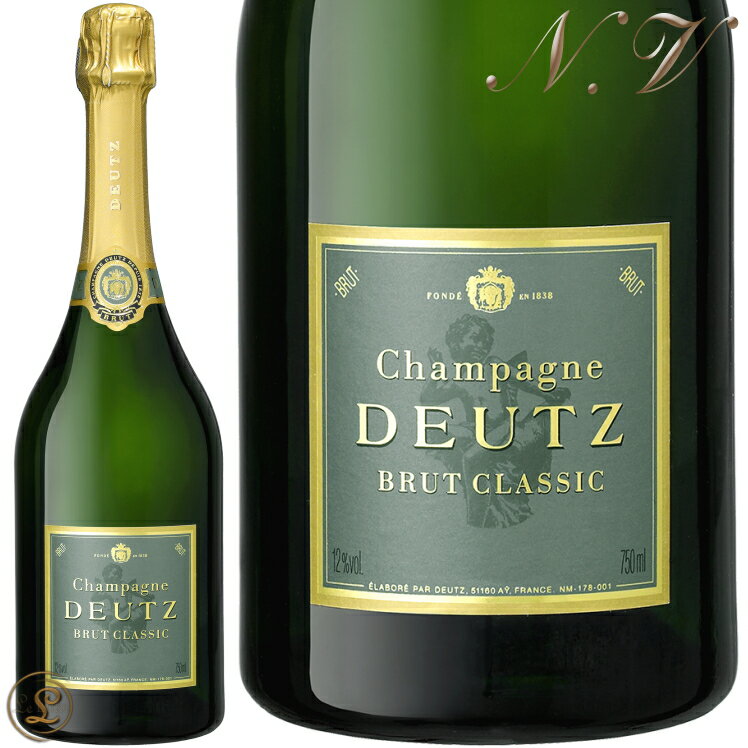 NV ブリュット クラシック シャンパーニュ ドゥーツ 正規品 シャンパン 白 辛口 750ml Champagne Deutz brut classic