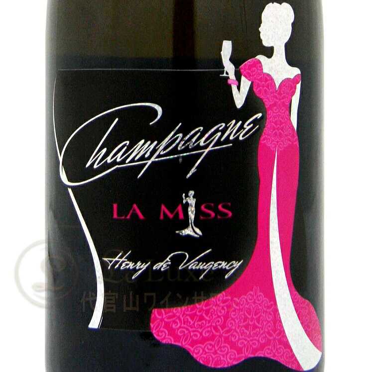 NV ラ ミス ブラン ド ブラン アンリ ド ヴォージャンシー 正規品 シャンパン 白 辛口 750ml Henry de Vaugency La Miss Blanc de Blancs Brut Grand Cru leluxe-10005596 代官山ワインサロン Le・Luxe サンプル画像2