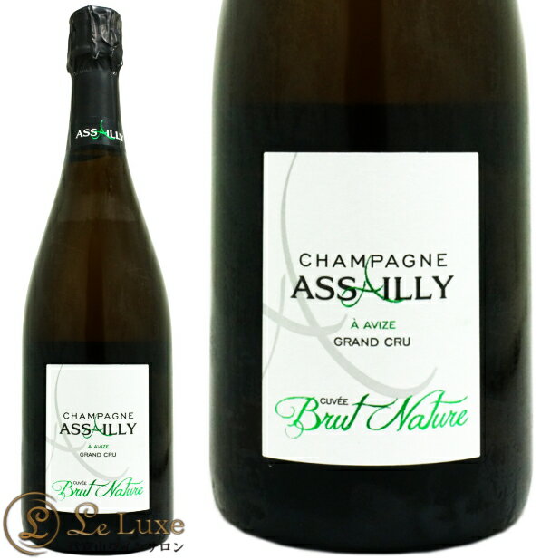 NV キュヴェ ブリュット ナチュール アサイー シャンパン 辛口 白 750ml Assailly Champagne Brut Nature