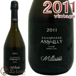 2011 キュヴェ ミレジメ ブラン ド ブラン アサイーシャンパーニュ 正規品 シャンパン 辛口 白 750ml Assailly Champagne Cuvee Millesime Brut Blanc de Blancs