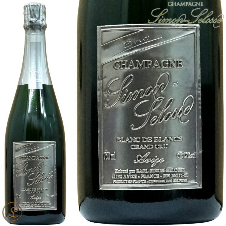 NV ブラン ド ブラン ブリュット グラン クリュ シモン セロス 正規品 シャンパン 辛口 白 750ml Simon Selosse Blanc de Blancs Brut Grand Cru NV