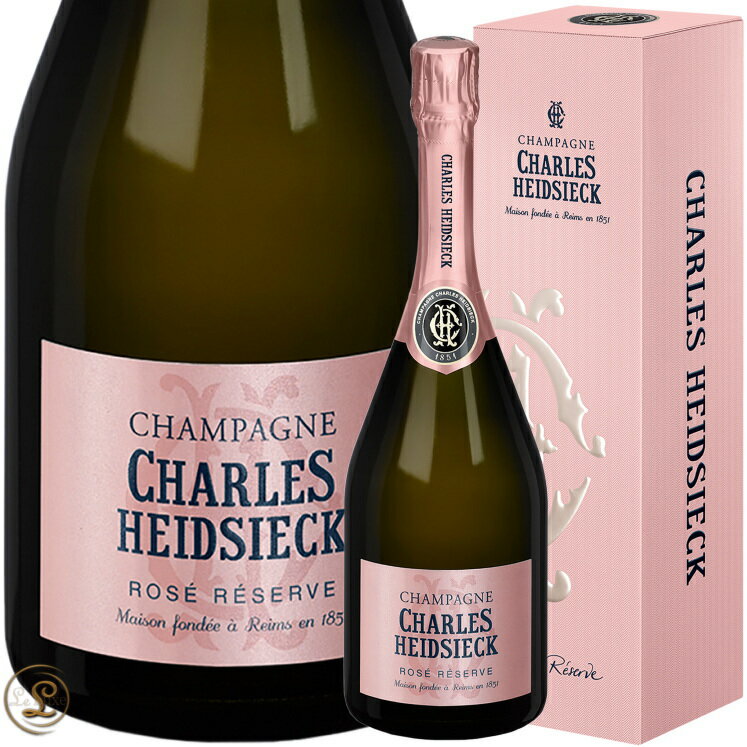 NV ロゼ レゼルヴ シャルル エドシック 正規品 箱入り シャンパン ROSE 辛口 辛口 750ml Charles Heidsieck Rose Reserve BOX