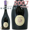 2007 マルゲ キュヴェ サピアンス シャンパン 泡 辛口 白 750ml エルヴェ ジェスタン Marguet Cuvee Sapience Herve Jestin