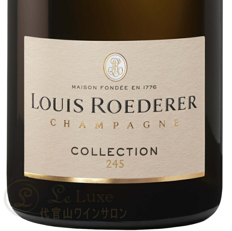 コレクション 246 シャンパーニュ ルイ ロデレール ギフト ボックス 正規品 白 シャンパン 辛口 750ml Champagne Louis Roederer Collection 242 Gift Box leluxe-10011181 代官山ワインサロン Le・Luxe サンプル画像2
