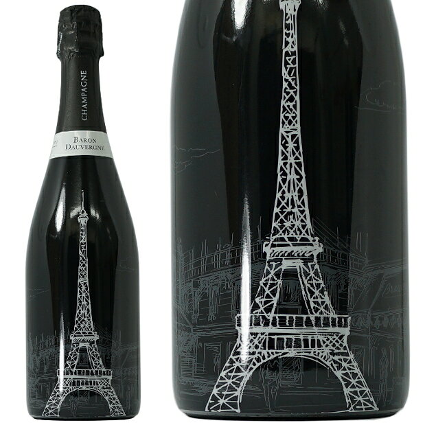 NVトゥール エッフェル バロン ドーヴェルニュギフトボックス 箱入り シャンパン 辛口 白 750ml Baron Dauvergne Tour Eiffel Grand Cru NV GIFT BOX leluxe-10006606 代官山ワインサロン Le・Luxe サンプル画像2