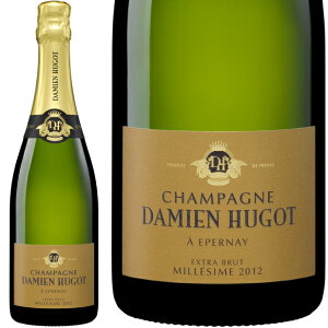 2015 ブリュット ミレジメ ダミアン ウーゴ 正規品 シャンパン 辛口 白 ブラン ド ブラン 750ml Damien Hugot Brut Millesime