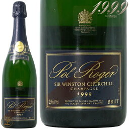 1999 キュヴェ サー ウィンストン チャーチル ポル ロジェ シャンパン ※箱無し 辛口 白 750ml Pol RogerCuvee Sir Winston Churchill