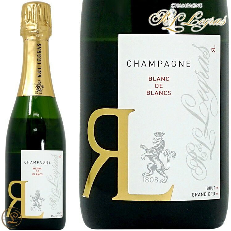 NV ブリュット ブラン ド ブラン R&L ルグラ ハーフサイズ シャンパン 辛口 白 375ml デミ R&L Legras Blanc de Blancs NV Half/Demi