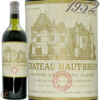 1952シャトーオーブリオン赤ワイン辛口フルボディ750mlChateauHautBrion
