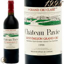 1998 シャトー パヴィ 赤ワイン 辛口 750ml Chateau Pavie
