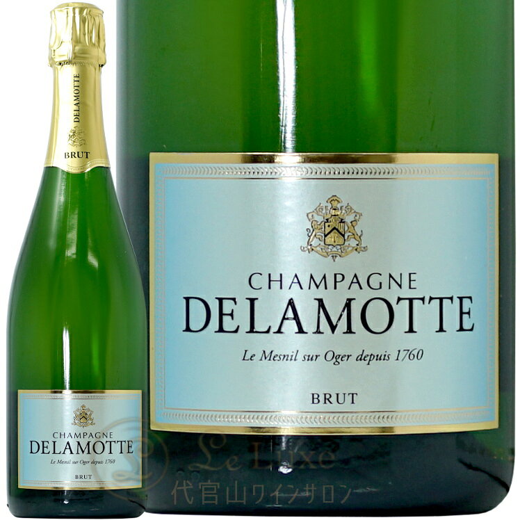 NV ブリュット ドゥラモット ギフト ボックス 正規品 シャンパン 辛口 白 750ml Champagne Delamotte Brut Gift Box leluxe-10008656 代官山ワインサロン Le・Luxe サンプル画像2