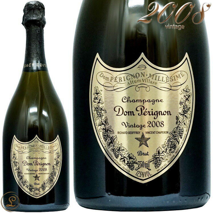 2008 レガシー エディション ドン ペリニヨン モエ エ シャンドン シャンパン 白 辛口 750ml ドンペリ Moet & Chandon Dom Perignon Legacy Edition