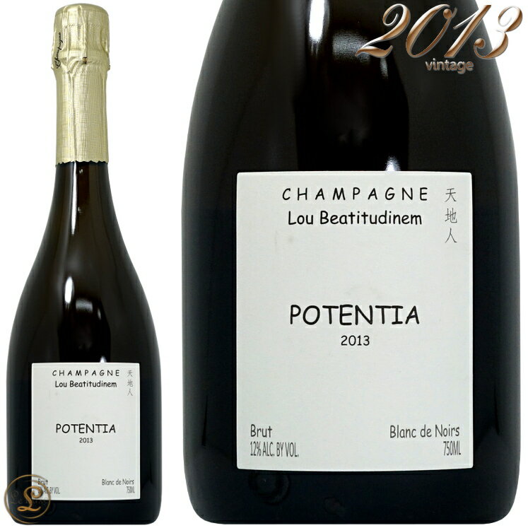 2013 シモン ドゥヴォー & ルー ベアティトゥディネム ポテンティア 正規品 シャンパン 白 辛口 750ml Simon Devaux & Lou Beatitudinem Potentia