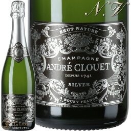 NV シルバー ブリュット アンドレ クルエ 正規品 シャンパン 辛口 白 750ml Andre Clouet Silver Brut Nature