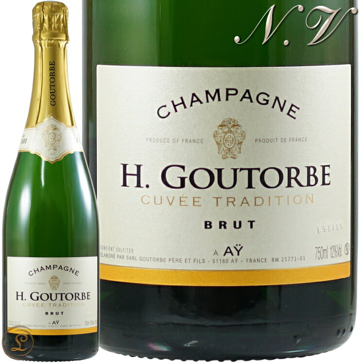 NV ブリュット キュヴェ トラディション アンリ グートルブ シャンパン 辛口 白 750ml Henri Goutorbe Brut Cuvee Tradition