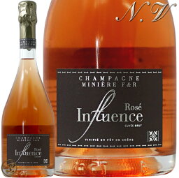 NV アンフリュアンス ブリュット ロゼ シャンパーニュ ミニエール シャンパン 辛口 ロゼ 750ml Miniere F&R Influence Brut Rose