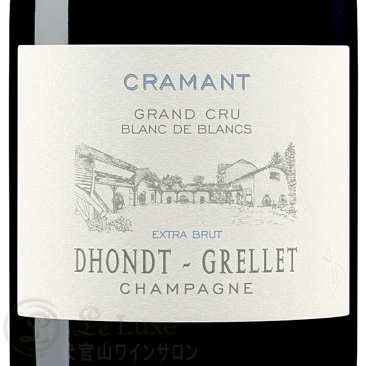 NV クラマン ブラン ド ブラン エクストラ ブリュット ドント グルレ シャンパン 辛口 白 750ml Dhondt Grellet Cramant Blanc de Blancs Extra Brut leluxe-10010111 代官山ワインサロン Le・Luxe サンプル画像2