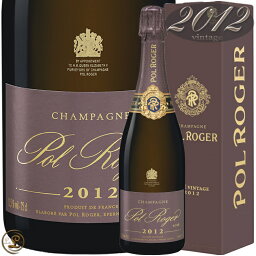 2012 ヴィンテージ ロゼ ポル ロジェ 正規品 ギフト ボックス シャンパン 辛口 ROSE 750ml Pol Roger Brut Rose Gift Box