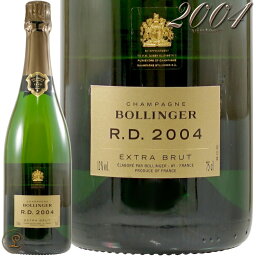 2004 アール ディー シャンパーニュ ボランジェ エール デー シャンパン 辛口 白 750ml Bollinger R.D.