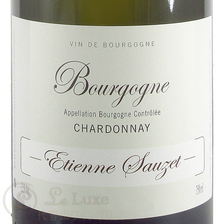 2018 ブルゴーニュ ブラン シャルドネ エティエンヌ ソゼ 白ワイン エチエンヌ 750ml Etienne Sauzet Bourgogne Chardonnay Blanc leluxe-10010195 代官山ワインサロン Le・Luxe サンプル画像2