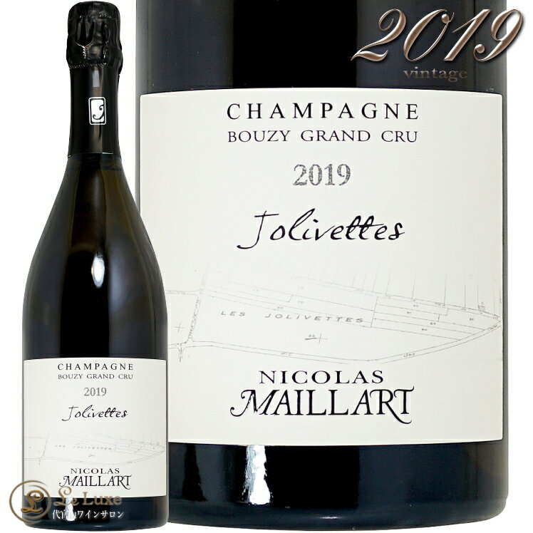 2019 ジョリヴェット エクストラ ブリュット グラン クリュ ニコラ マイヤール 正規品 シャンパン 白 750ml Nicolas Maillart Jolivettes Extra Brut Grand Cru