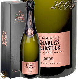 2005 ロゼ ヴィンテージ シャルル エドシック ギフト ボックス シャンパン ROSE 辛口 750ml Charles Heidsieck Rose Millesime Gift Box