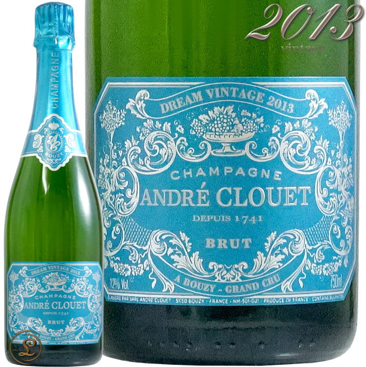 2013 ドリーム ヴィンテージ アンドレ クルエ シャンパン 白 辛口 750ml Andre Clouet Dream Vintage