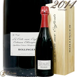 2014 コトー シャンプノワ ラ コート オー ザンファン ボランジェ 正規品 木箱入り 赤ワイン 辛口 750ml Bollinger Coteaux Champenois La Cote aux Enfants Wooden Box