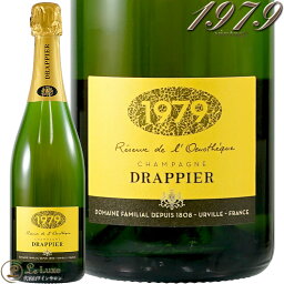 1979 レゼルヴ ド レノテーク ドラピエ シャンパン 辛口 白 750ml champagne Drappier Reserve de L'oenotheque
