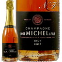 NV ブリュット ロゼ ジョゼ ミシェル ハーフ サイズ 正規品 ラシーヌ シャンパン ROSE 辛口 375ml Champagne Jose Michel & Fils Brut Rose Half demi