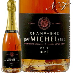 NV ブリュット ロゼ ジョゼ ミシェル ハーフ サイズ 正規品 ラシーヌ シャンパン ROSE 辛口 375ml Champagne Jose Michel & Fils Brut Rose Half demi