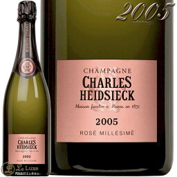 2005 ロゼ ヴィンテージ シャルル エドシック シャンパン ROSE 泡 辛口 750ml Charles Heidsieck Rose Vintage