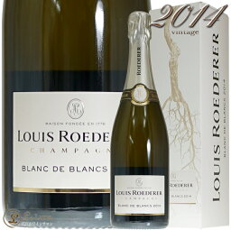 2014 ブラン ド ブラン ミレジム ルイ ロデレール ギフトボックス 正規品 シャンパン 辛口 白 750ml Louis Roederer Blanc de Blancs Millesime Gift Box