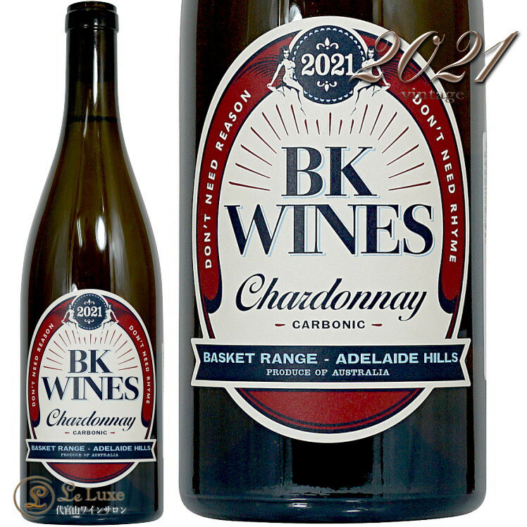 2021 カーボニック シャルドネ BKワインズ 正規品 白ワイン 辛口 750ml 自然派 BK Wines Carbonic Chardonnay