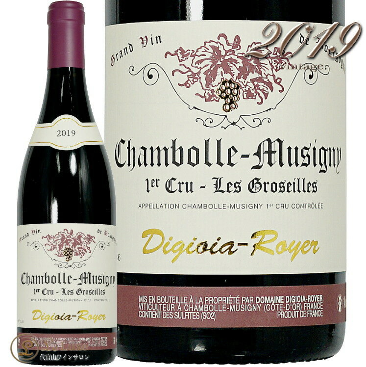 2019 ܡ ߥ奸ˡ ץߥ    ǥ 磻  ֥磻 ɸ 750ml Digioia Royer Chambolle Musigny 1er Cru Les Groseilles