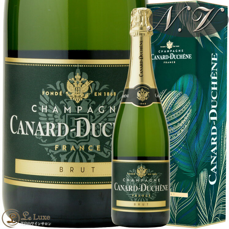 NV ブリュット カナール デュシェーヌ ギフトボックス 正規品 シャンパン 辛口 白 750ml Champagne Canard Duchene Brut Gift Box