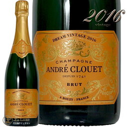 2016 ドリーム ヴィンテージ アンドレ クルエ シャンパン 白 辛口 750ml Andre Clouet Dream Vintage