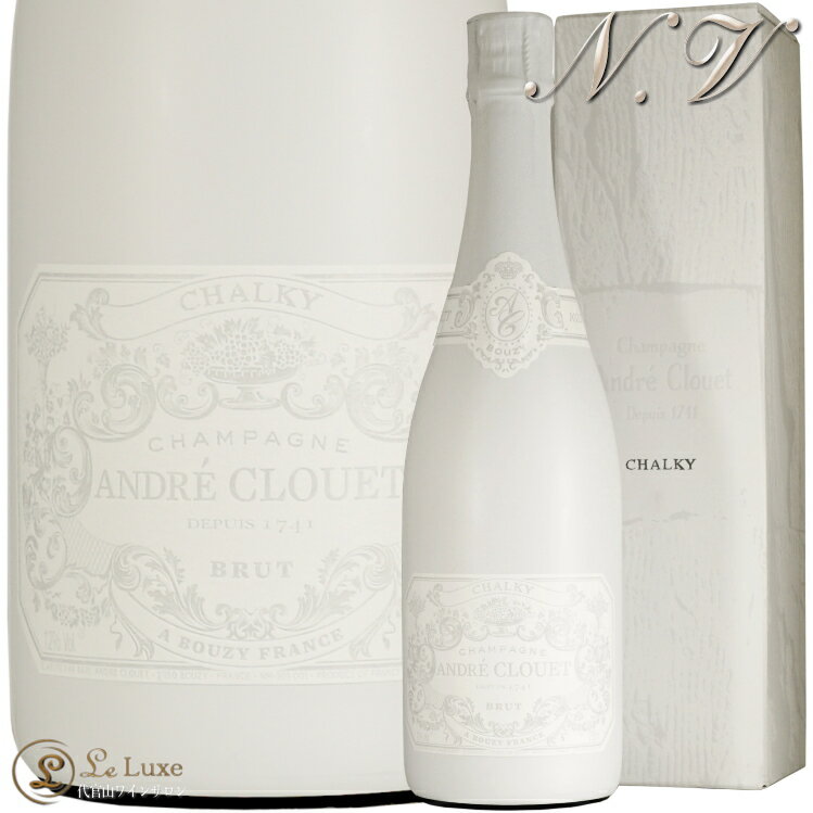 NV チョーキー ブリュット アンドレ クルエ ブラン ド ブラン ギフト ボックス シャンパン 白 辛口 750ml Champagne Andre Clouet Chalky brut Blanc de Blancs Gift Box