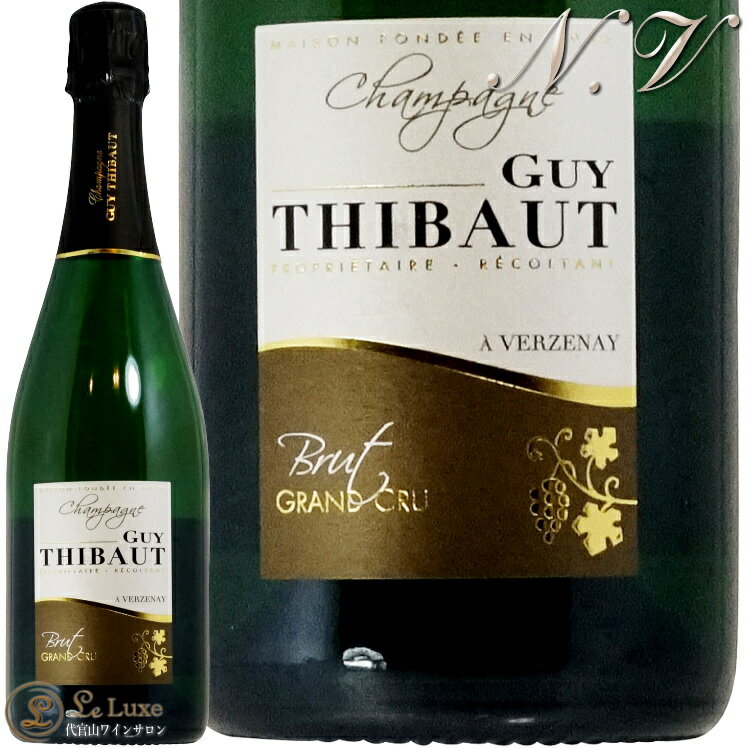 NV ブリュット グラン クリュ ギィ チボー シャンパン 辛口 白 750ml ティボー Guy Thibaut Grand Cru Brut Grand Cru