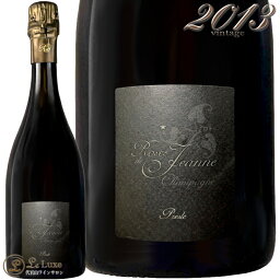 2013 プレスル ブラン ド ノワール ローズ ド ジャンヌ セドリック ブシャール シャンパン 泡 辛口 白 750ml Cedric Bouchard Roses de Jeanne Presle Blanc de Noirs