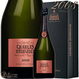 2008 ロゼ ヴィンテージ シャルル エドシック ギフト ボックス シャンパン ROSE 辛口 750ml Charles Heidsieck Rose Millesime Gift Box