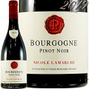 2019 ブルゴーニュ ピノ ノワール ルージュ ニコル ラマルシュ 赤ワイン 辛口 750ml Nicole Lamarche Bourgogne Pinot Noir Rouge