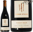 2019 MbvX NE B[h sm m[ X[ XeBbNX Ki ԃC h 750ml Three Sticks Gapes Crown Vineyard Pinot Noir