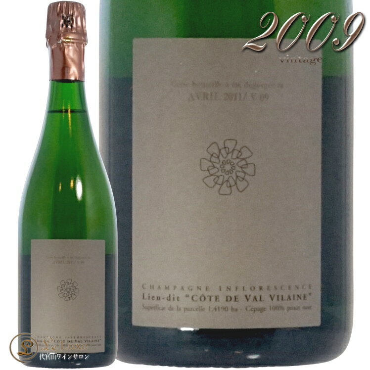 2009 コート ド ヴァル ヴィレーヌ ローズ ド ジャンヌ セドリック ブシャール シャンパン 辛口 白 750ml Champagne Cedric Bouchard Roses de Jeanne Cote de Val Vilaine