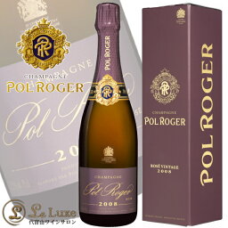 ポル・ロジェ ブリュット・ロゼ[2008]箱入り GIFT BOX/シャンパン/辛口/ROSE[750ml] Pol Roger Brut Rose 2008