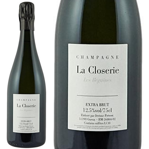 NV LC12 ラ クロズリー レ ベギーヌジェローム プレヴォー シャンパン 白 辛口 750ml Jerome Prevost　La Closerie Les Beguines