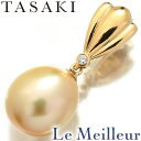 タサキ パールペンダントトップ 白蝶真珠 11.2mm ダイヤモンド K18 TASAKI 【最大5,000円OFFクーポン対象】
