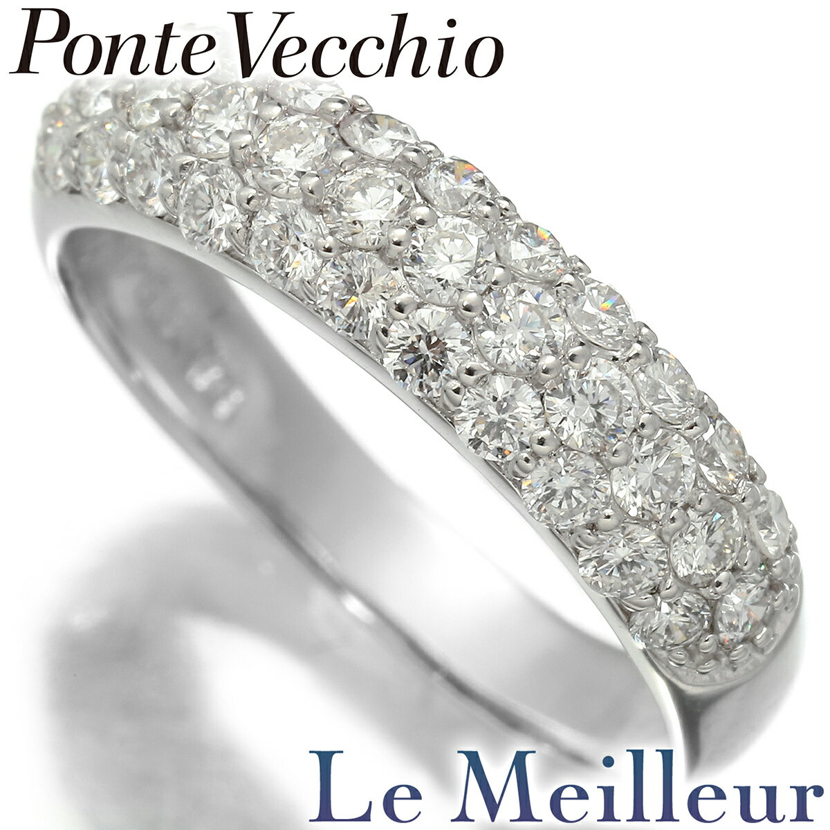 ݥƥ    0.79ct K18WG 10 PONTE VECCHIO