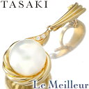 タサキ パール ペンダントトップ 淡水真珠 11.8mm ダイヤモンド K18 TASAKI 【最大5,000円OFFクーポン対象】