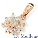 ペンダントトップ ダイヤモンド ダイヤモンド 0.22ct K14 【最大5,000円OFFクーポン対象】